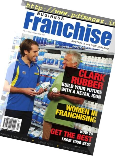 Business Franchise Australia & New Zealand – May-June 2017 Cover