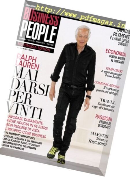 Business People – Maggio 2017 Cover