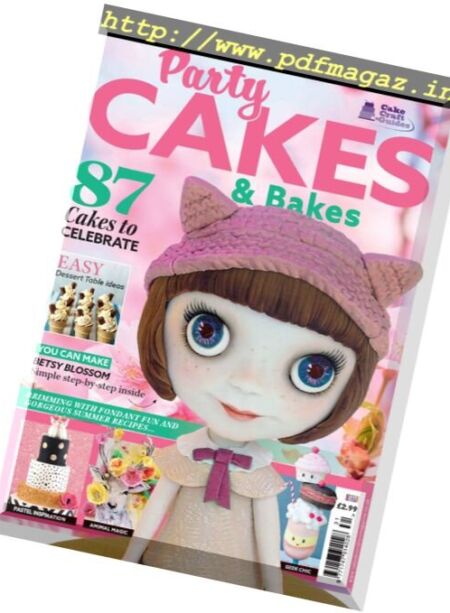 Cake Craft Guides – Issue 31 – Party Cakes & Bakes 2017 Cover
