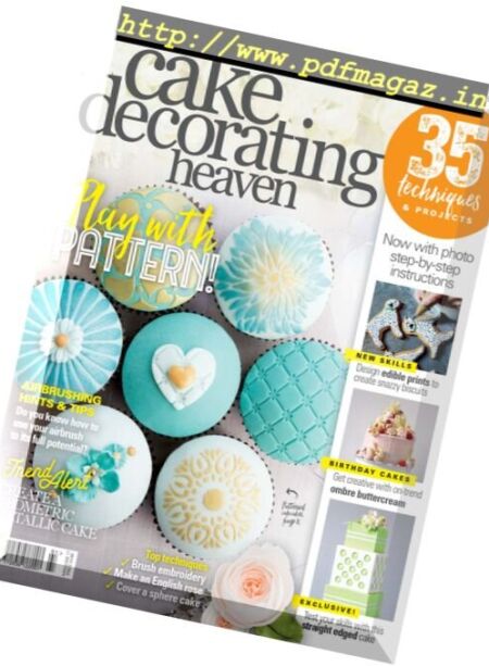 Cake Decorating Heaven – May-June 2017 Cover