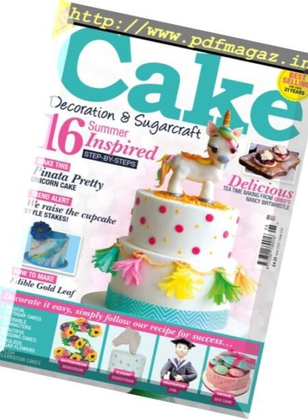 Cake Decoration & Sugarcraft – June 2017 Cover