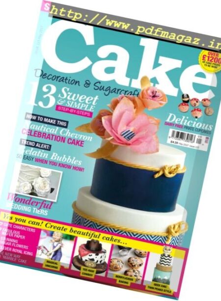 Cake Decoration & Sugarcraft – May 2017 Cover