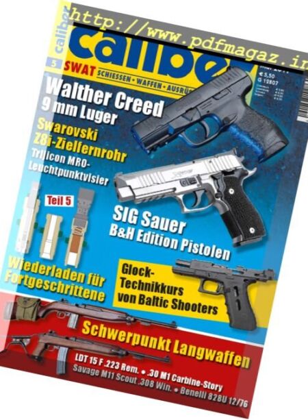 Caliber SWAT Germany – Mai 2017 Cover