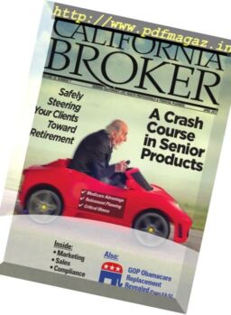 California Broker – April 2017