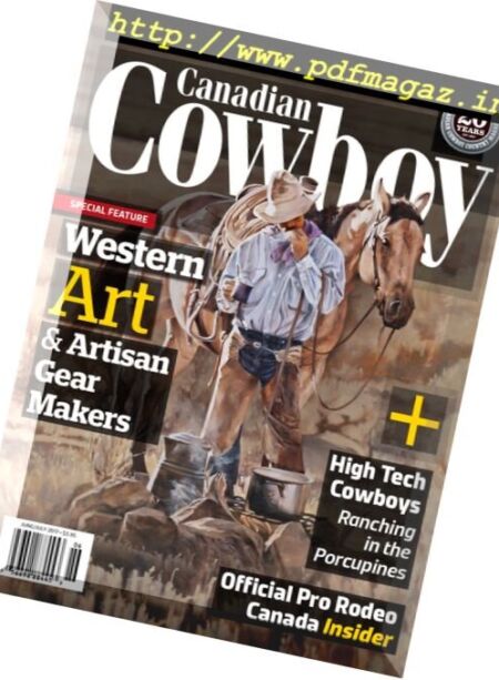 Canadian Cowboy Country – June-July 2017 Cover