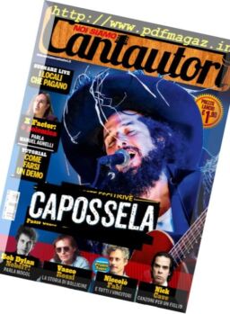 Cantautori – Novembre 2016