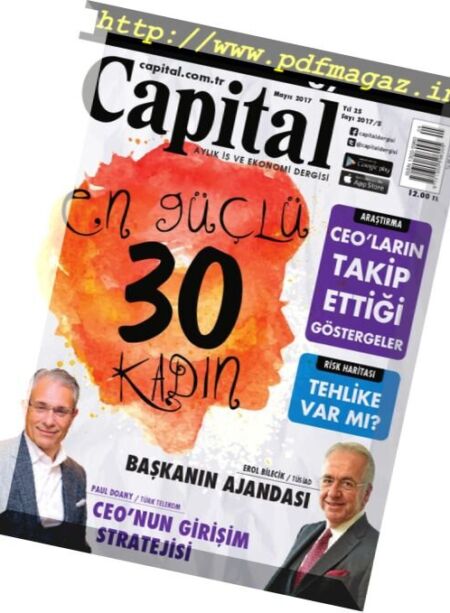 Capital Turkey – Mayis 2017 Cover
