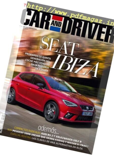 Car and Driver Spain – Mayo 2017 Cover