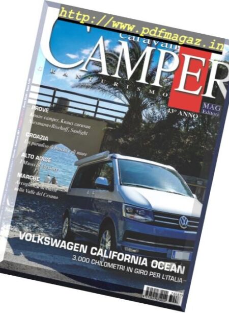 Caravan e Camper Granturismo – Maggio 2017 Cover