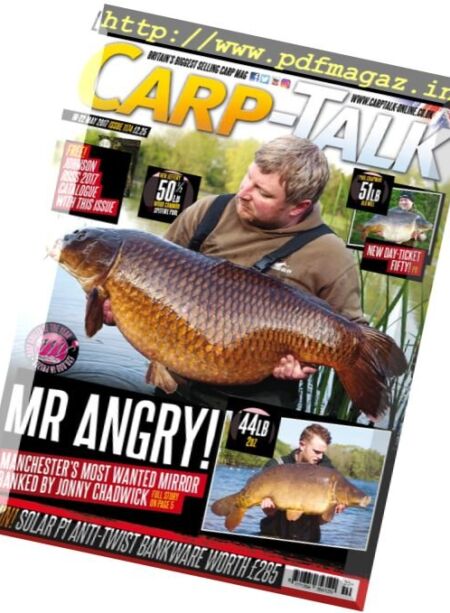Carp-Talk – 16-22 May 2017 Cover