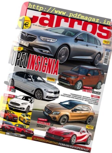 Carros – Maio 2017 Cover