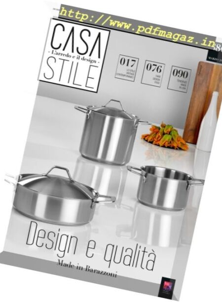 Casa Style – Marzo 2017 Cover