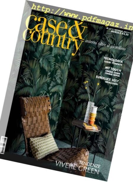 Case & Country – Aprile 2017 Cover