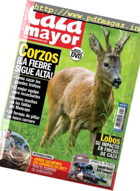 Caza Mayor – Mayo 2017 Cover