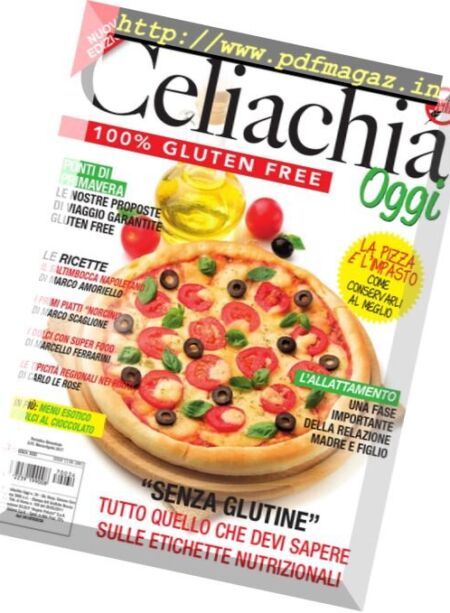 Celiachia Oggi – Marzo-Aprile 2017 Cover