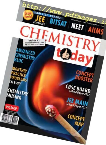 Chemistry Today – May 2017 Cover