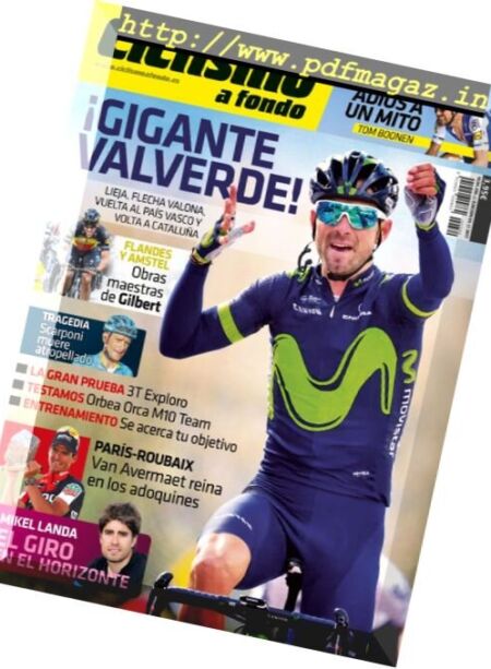 Ciclismo a Fondo – Mayo 2017 Cover