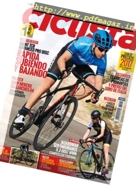 Ciclista – Mayo 2017 Cover