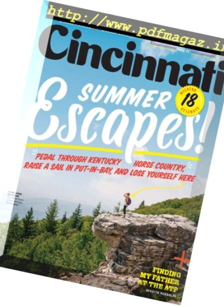Cincinnati Magazine – June 2017 Cover