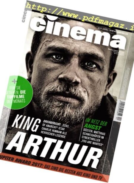 Cinema Germany – April 2017 Cover