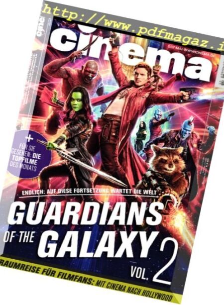 Cinema Germany – Mai 2017 Cover
