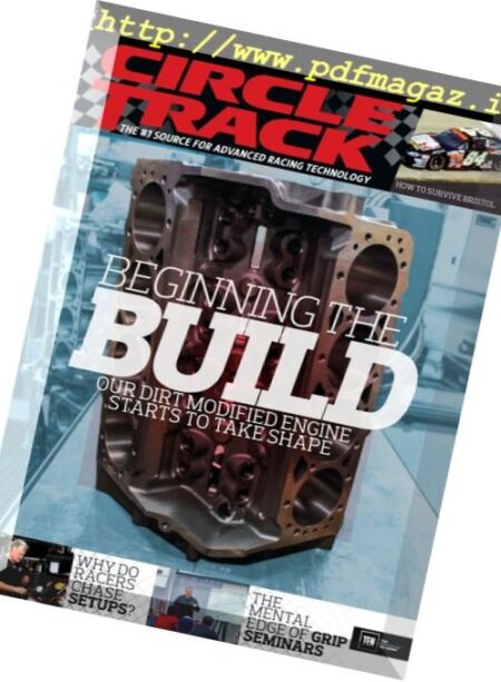 Circle Track – August 2017 Cover