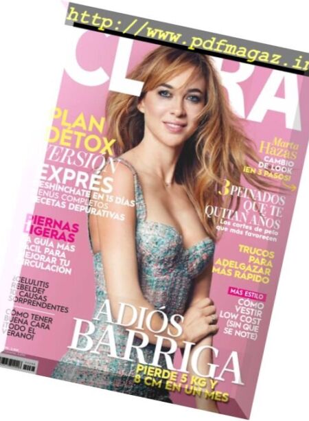 Clara – Junio 2017 Cover