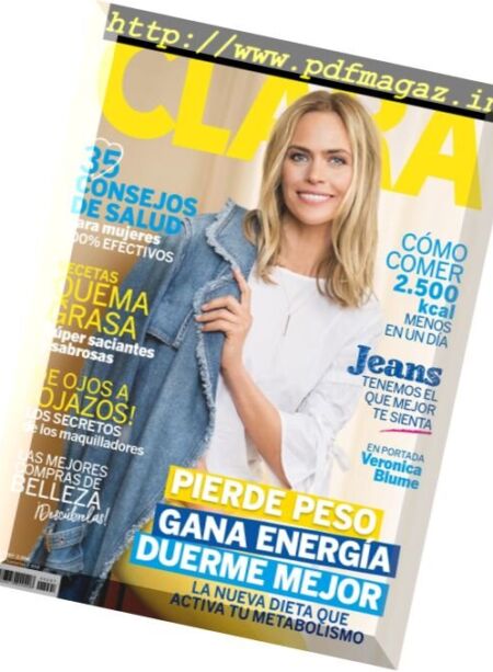 Clara – Mayo 2017 Cover