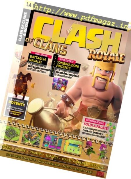 Clash of clans & Royale – Gennaio-Febbraio 2017 Cover