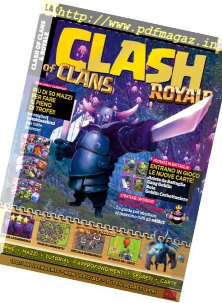 Clash of clans & Royale – Marzo-Aprile 2017 Cover