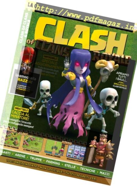 Clash of clans & Royale – N 8, 2016 Cover