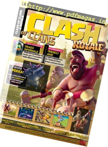 Clash of clans & Royale – N 9, 2016 Cover