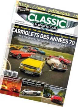 Classic & Sports Car France – Juin 2017