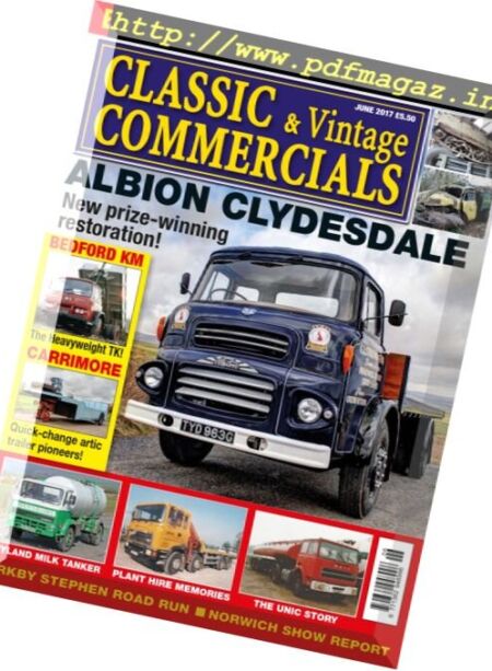 Classic & Vintage Commercials – June 2017 Cover