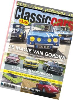 Classic Cars Netherlands – N 20, 2017