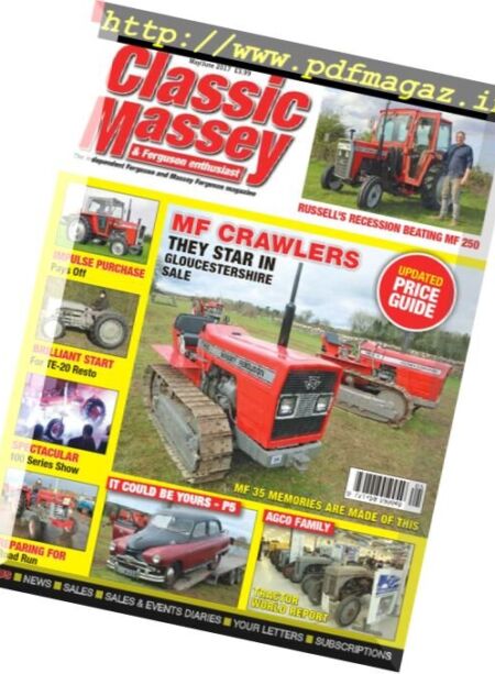 Classic Massey – May-June 2017 Cover