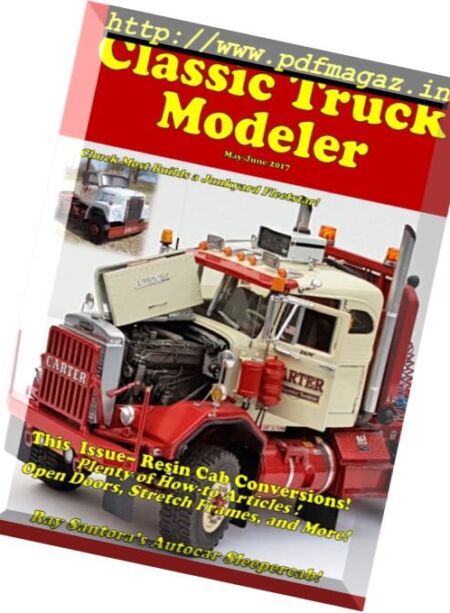 Classic Truck Modeler – May-June 2017 Cover
