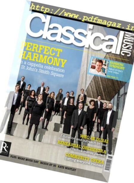Classical Music – June 2017 Cover