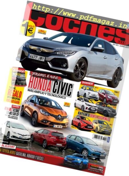 Coches – Junio 2017 Cover