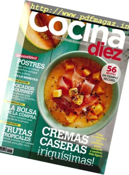 Cocina Diez – Junio 2017 Cover