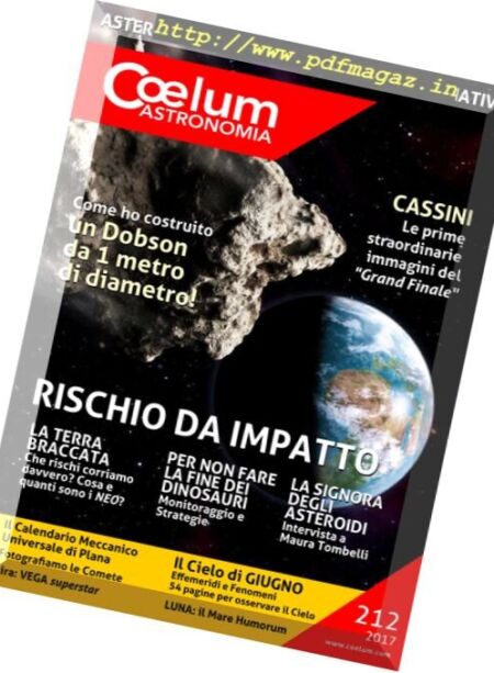 Coelum Astronomia – N 212, 2017 Cover