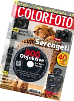 ColorFoto – Juni 2017