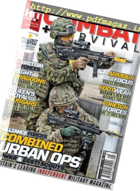 Combat & Survival – May 2017 Cover