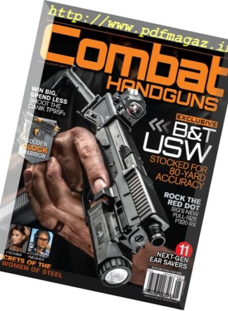 Combat Handguns – July-August 2017 Cover