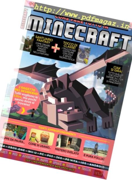 Come fare tutto in Minecraft – Febbraio-Marzo 2017 Cover