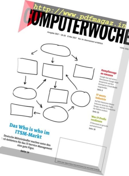 Computerwoche – 8 Mai 2017 Cover