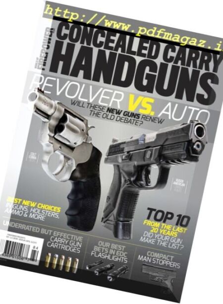 Conceal & Carry Handguns – Summer 2017 Cover