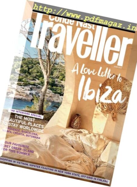 Conde Nast Traveller UK – June 2017 Cover