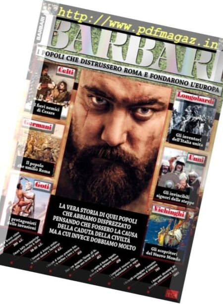 Conoscere la Storia – Barbari 2017 Cover