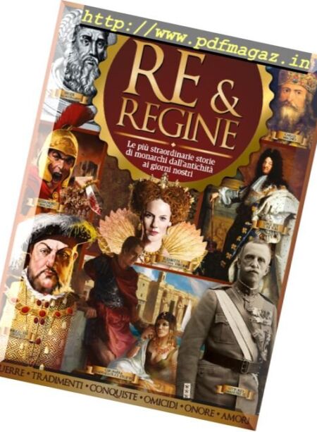 Conoscere la Storia – Re e Regine 2014 Cover
